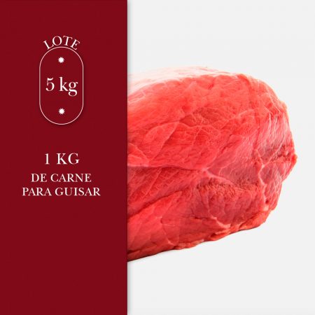 1kg de carne para guisar de carne de añojo de Cantabria, madurada dry aged.